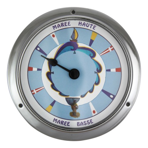 Tideuhr nautik aus - tideuhr, messing