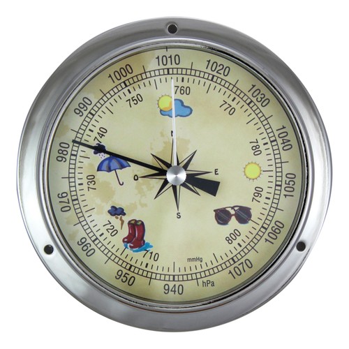 Barometer nautik aus messing - barometer,