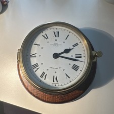 Wempe Messing Quarz Glasenuhr