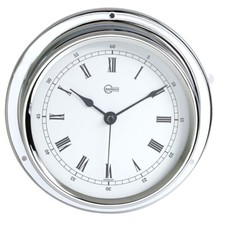 Barigo Schiffsuhr Chrom