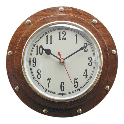 Uhr bullauge nautik - uhr, aus